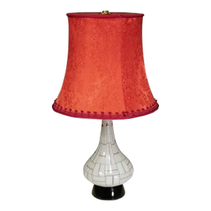 Vintage Barovier & Toso 'Sidone' Table Lamp, Murano Circa 1960s