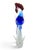 Mid-Century Modern Alessandro Barbaro 20th Century Italian Murano Art Glass Cockatoo Bird Sculpture For Sale - Image 3 of 7
