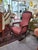 This antique rocking chair is a beautiful example of Victorian design with Rococo Revival influences. The chair features a...