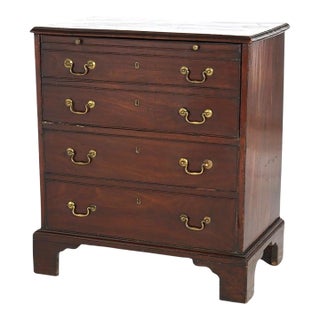 Early Antique English Georgian Secretary, Circa 1750 For Sale