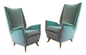 Lounge Chairs by Gio Ponti for Isa Bergamo, 1955, Set of 2