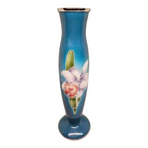 Vintage Tutanka Cloisonne Bud Vase