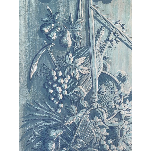 1940s Italian Hand Painted Pastoral Panels, by Duane Perrigo, Pair For Sale - Image 5 of 12