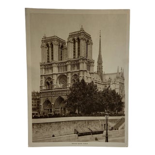 1905 Arc De Triomphe Paris Intaglio Gravure Print For Sale