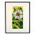 Framed Original Watercolor Small Painting “White Daisy” Framed For Sale