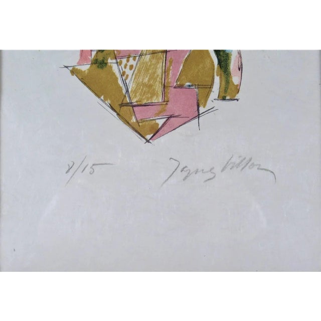 Cubism Jacques Villon, Tete, 1958 For Sale - Image 3 of 4