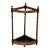 English Oak Corner Umbrella or Stick Stand, Circa 1900 For Sale