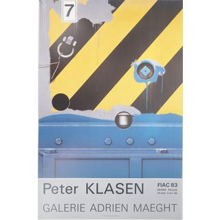 Fiac 1983 Poster after Peter Klasen For Sale