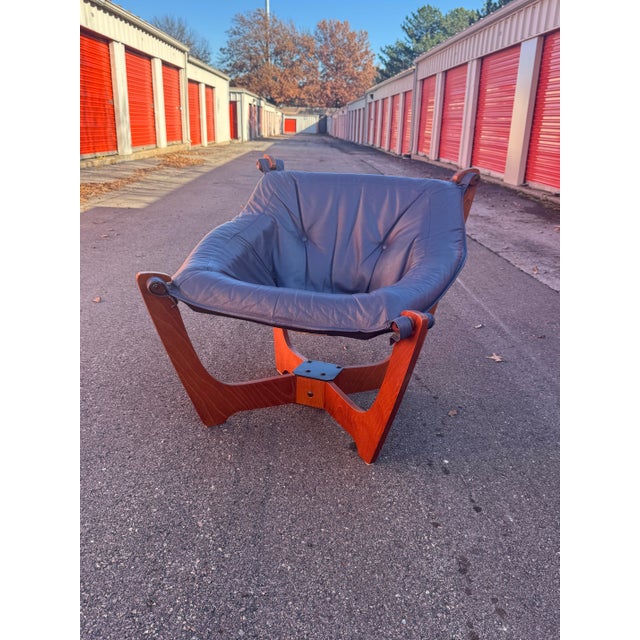 1970s Luna Sling Chair Designed by Norwegian Designer Odd Knutsen For Sale In Kansas City - Image 6 of 14