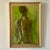 Early 20th Century Vintage Boho Original Painting on Board of Male Nude For Sale - Image 4 of 8