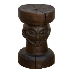 Antique African Carved Chief's Stool