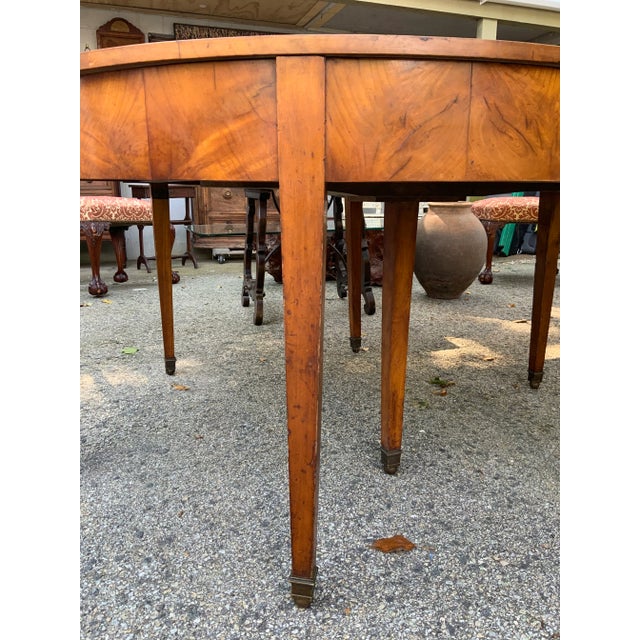Biedermeier Console Table/ Breakfast Table For Sale In Boston - Image 6 of 13