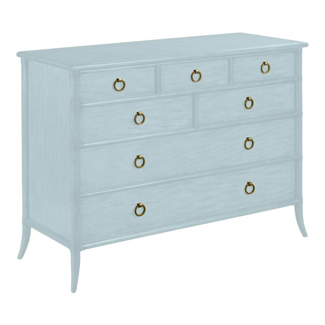 Paxton Chest, Palladian Blue For Sale