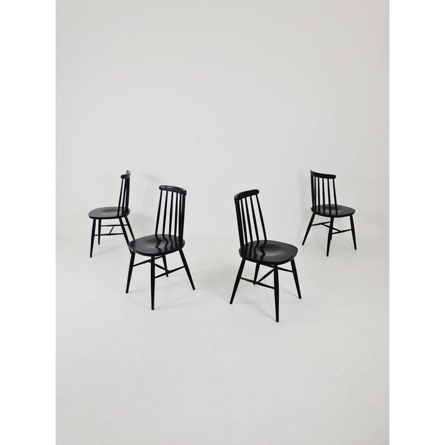 Set of German Dining Chairs by Ilmari Tapiovaara for Möbel Mann, 1960s For Sale - Image 9 of 11