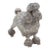 Late 20th Century Magrino Italian Silver Overlay Poodle Figurine For Sale