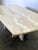 137cm long, 76cm wide, 45cm high Vintage rectangular travertine marble coffee table from the 1980s. The table has warm...