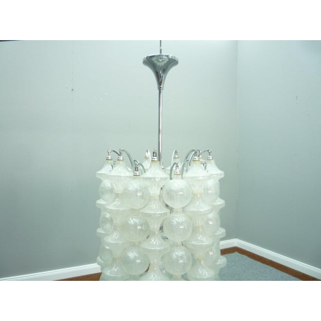 Murano Glass Chandelier by Archimede Seguso for Seguso, 1960s For Sale - Image 4 of 13