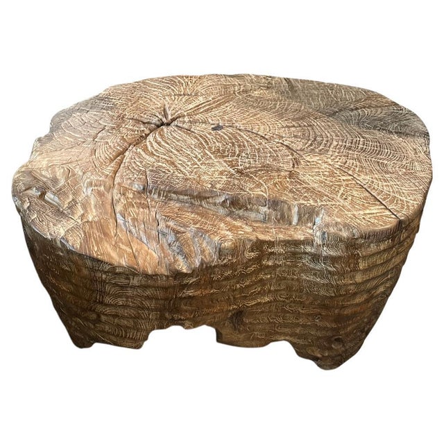 Andrianna Shamaris Magnificent Teak Wood Coffee Table For Sale - Image 15 of 18