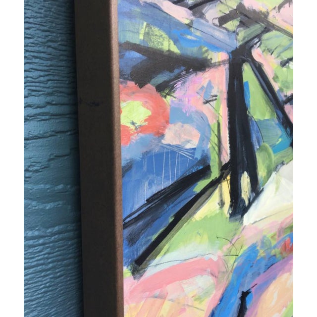 Contemporary Field No. 1, Contemporary Landscape Painting For Sale - Image 3 of 3