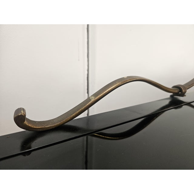 Wood Art Deco Sideboard in Rosewood with Black Glass Top attributed to Vittorio Dassi, 1940 For Sale - Image 7 of 18