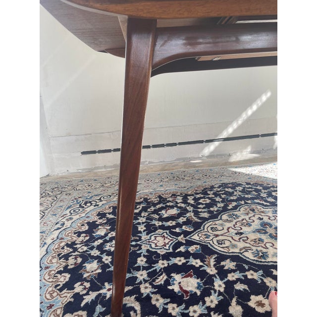 1960s Milan Extendable Dining Table attributed to Louis Van Teeffelen for Wébé, 1960s For Sale - Image 5 of 11