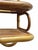 A beautiful two-tier wall-mounted shelf/bedside table in bamboo and rattan, in the style of Franco Albini. Made in Italy...