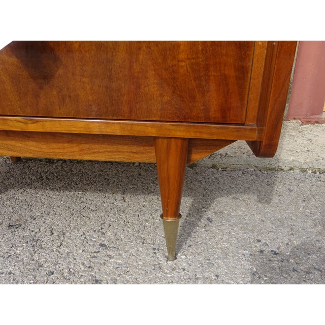 Brown Vintage Showcase from Capelle, 1950s For Sale - Image 8 of 18