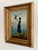Truly a stunning oil painting on canvas mounted within a heavy detailed carved gilt gold frame, this piece was discovered...