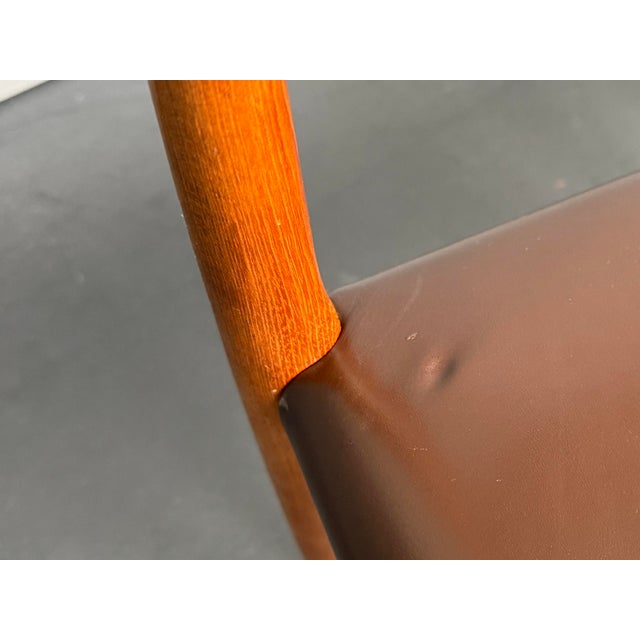 Model 78 Chairs in Teak by Niels Otto Möller for J.L. Möllers Möbelfabrik, Denmark, 1960s, Set of 3 For Sale - Image 6 of 13