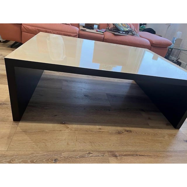 This coffee table from furniture maker, Il Loft, was imported from Italy and retails for ~$6,500. We purchased it this...