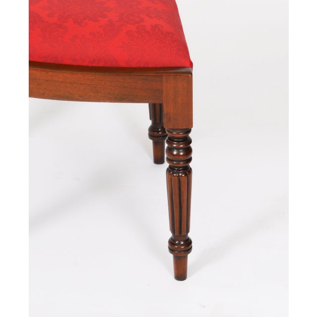 Vintage Regency Revival Swag Back Dining Chairs, Set of 22 For Sale - Image 16 of 17
