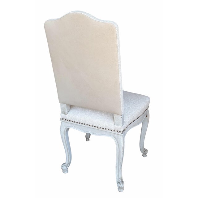 19th Century Antique Swedish Gustavian Style Side Chair - 1 of 2 For Sale - Image 5 of 7