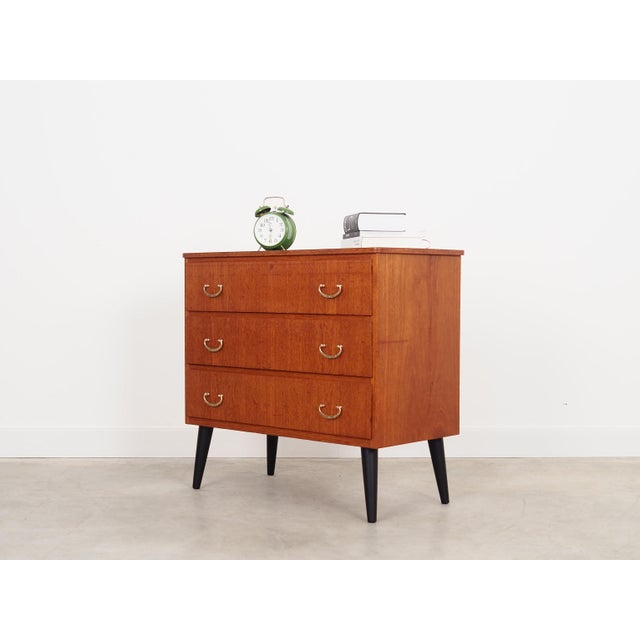 Swedish Teak Chest of Drawers, 1970s For Sale - Image 3 of 17