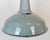 Vintage British Industrial Grey Enamel Factory Pendant Lamp, 1960s For Sale - Image 4 of 18