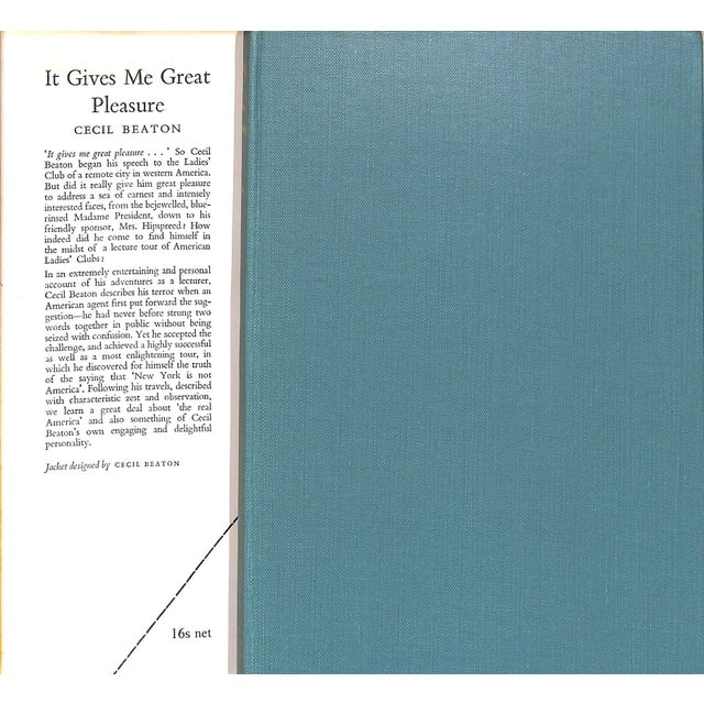 Traditional "It Gives Me Great Pleasure" 1955 Beaton, Cecil For Sale - Image 3 of 6