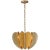 Danes Small Chandelier in Gild Designer: kate spade new york Canopy: 5" Round Mounting: Chain Shade Detail: No Option...
