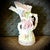 1960s Vintage Vase Multi-Spout Heirloom 3-D Flowers For Sale - Image 5 of 10