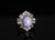Late 20th Century Fine 12.05ct Natural Star Sapphire & 1.72ct Diamond Platinum Ring Size 5.75 For Sale In New York - Image 6 of 18
