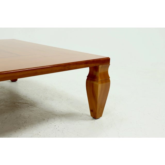 Wood Large Magna Coffee Table by Leon Krier for Giogretti, 1990s For Sale - Image 7 of 13