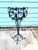 This is an early to mid century ornamental wrought iron plant stand. Acquired from an estate sale, this is a beautiful and...