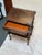 French Nightstand With Metal Gallery, 19th Century For Sale - Image 4 of 12