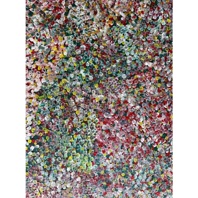 Contemporary Large Aboriginal Contemporary Painting Bush Plum by Polly Ngale For Sale - Image 3 of 14