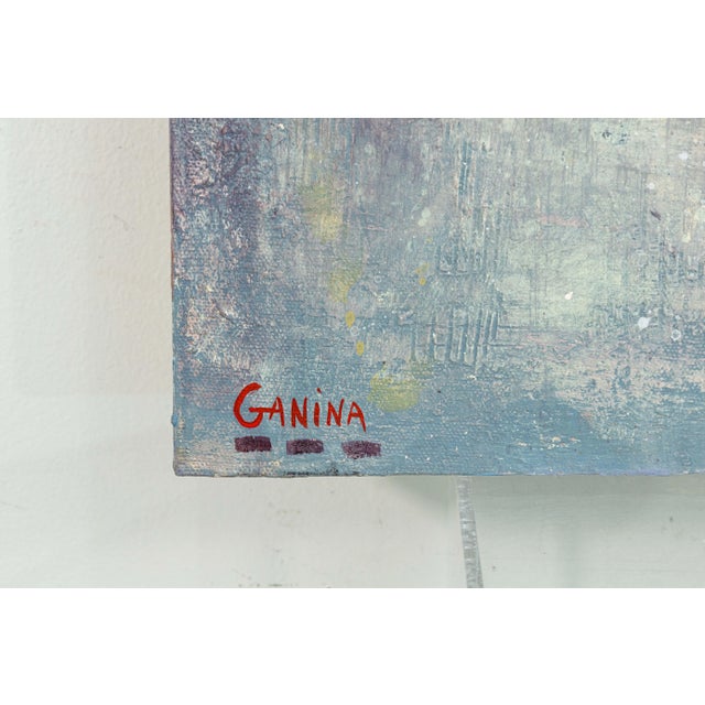2010s Anna Ganina Recapturing Summer Signed Contemporary Surrealism Acrylic Painting For Sale - Image 5 of 6