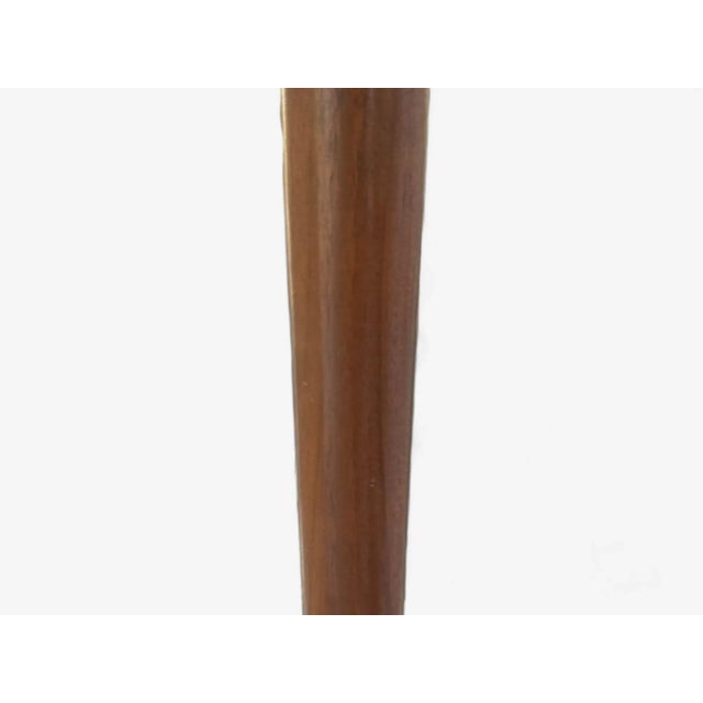 Wood Gerald Thurston, Teak, Brass, Plastic, Table Lamp, Usa, 1960s For Sale - Image 7 of 11