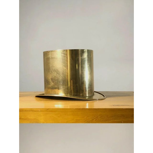 Postmodern French Gilt Bronze Champagne Bucket, 1970s For Sale - Image 3 of 8