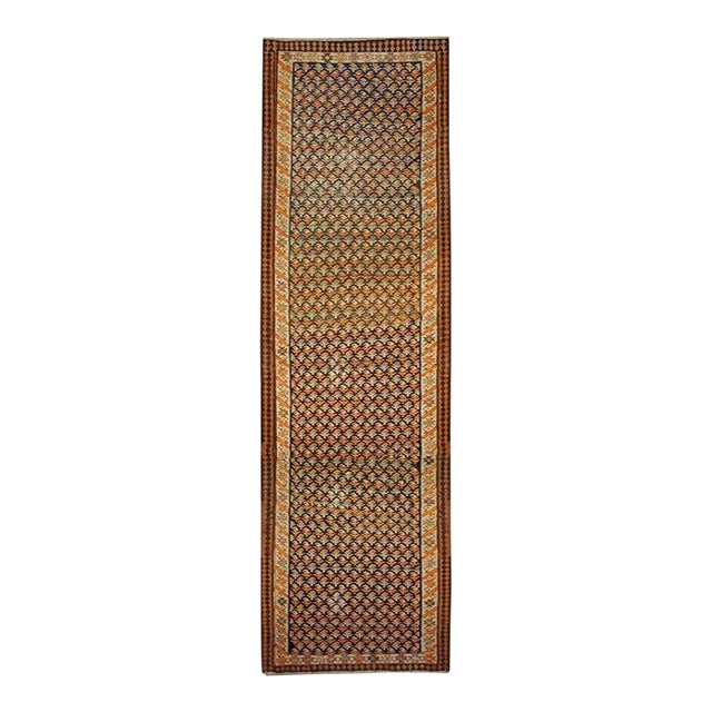 Early 20th Century Persian Veramin Kilim Runner For Sale