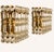 Gilt Brass, Metal and Crystal Glass Sconce from Kinkeldey, 1970s For Sale - Image 3 of 15