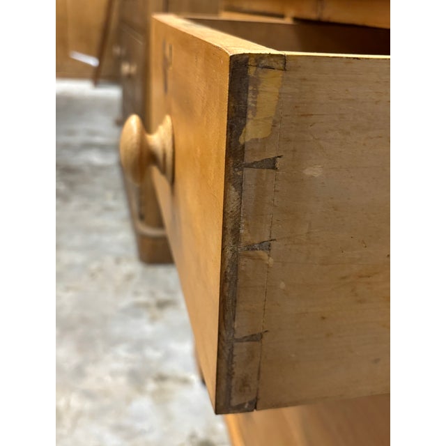 19th Century English Pine Chest of Drawers For Sale - Image 4 of 9