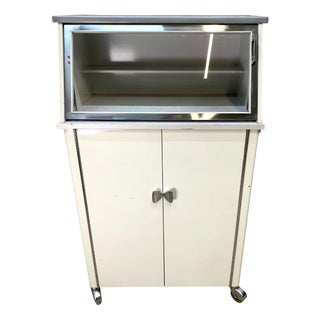 Vintage Iron Medicine Cabinet, 1960s For Sale