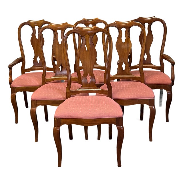 Ethan Allen Maison Collection Dining Chairs - Set of 6 For Sale